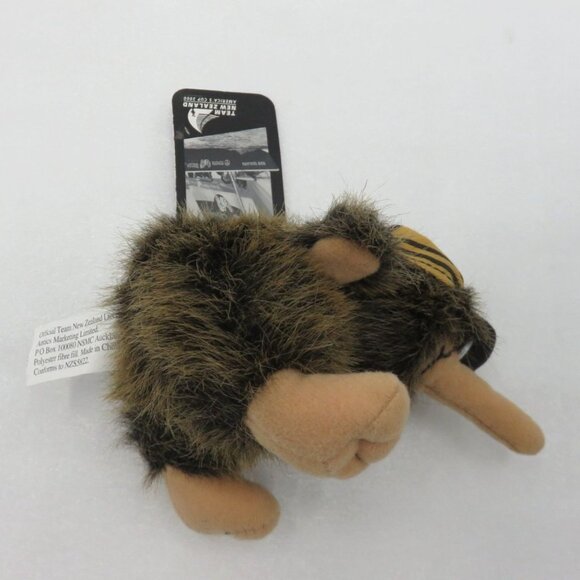 Team NEW ZEALAND Kiwi Mini Plush Toy Embroidered Hat Collectible - Picture 11 of 11